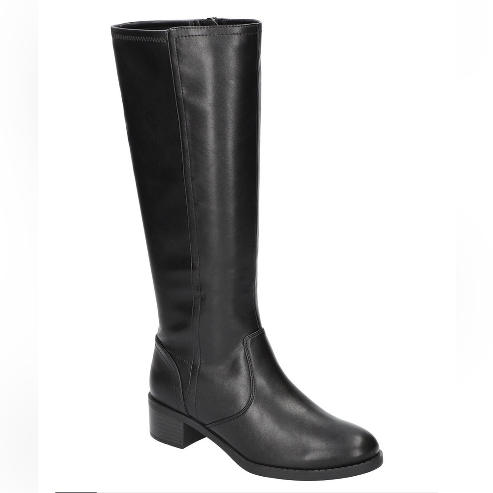 Easy Street Women's Tucker Stretch-For-Fit Tall Riding Boots- Size 7.5 WC